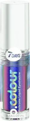 Тени для век 7 Days B.Colour Multichrome жидкие