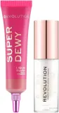 Набор для макияжа Makeup Revolution Icons Gift Set румяна жидкие и блеск для губ — фото 2