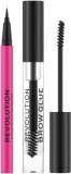 Набор для глаз Makeup Revolution Eye & Brow Icons клей для бровей и жидкая подводка — фото 2