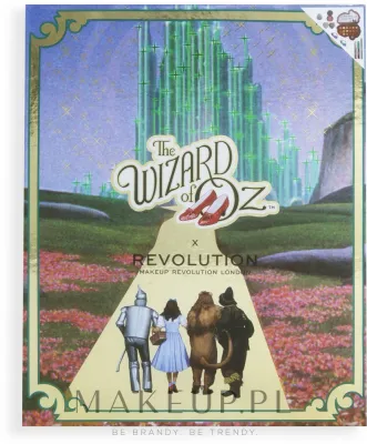 Набор для макияжа Makeup Revolution x Wizard of Oz Emerald City палетка, блески, подводка и аксессуары