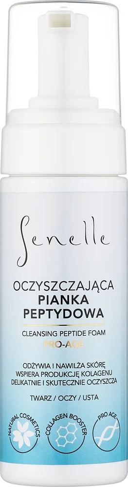 Senelle Cleansing Peptide Foam Pro-Age пептидная очищающая пенка с корой ивы бетаином и пантенолом 150 мл