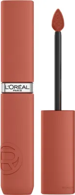Помада для губ жидкая L'Oreal Paris Infallible Matte Resistance Liquid Lipstick матовая, с войлочным аппликатором, 5 мл, оттенок 100 - Fairytale Ending