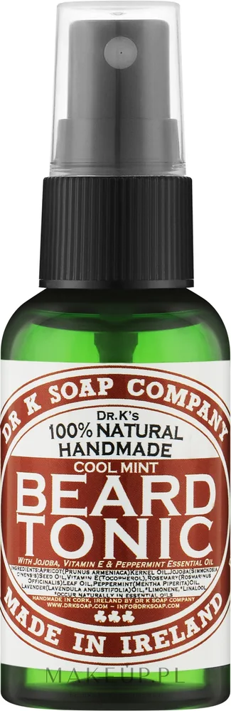Тоник для ухода за бородой Dr K Soap Company Beard Tonic Cool Mint с ароматом мяты, 100 мл