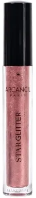 Тени для век жидкие Arcancil Paris Star Glitter Pearly с фетровым аппликатором, сияющий финиш, 3 мл