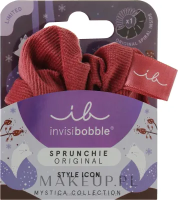 Резинка-браслет для волос Invisibobble Sprunchie Original Mystica Make It Rein обёрнутая тканью, для всех типов волос, 1 шт