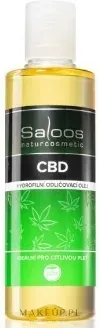 Гидрофильное масло для снятия макияжа Saloos CBD Hydrophilic Facial Oil, на растительных маслах, 50 мл