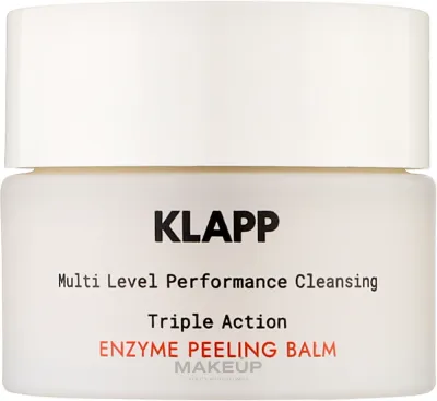 Пилинг-бальзам для лица Klapp Multi Level Performance Cleansing Enzyme Peeling Balm энзимный, без механических отшелушивающих частиц, 50 мл