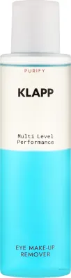 Средство для снятия макияжа Klapp Multi Level Performance Cleansing Triple Action Eye Make-up Remover двухфазное, для глаз, 125 мл
