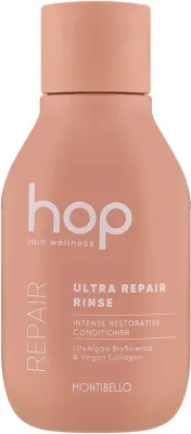 Кондиционер для сухих и повреждённых волос Montibello HOP Ultra Repair Rinse ревитализирующий, 200 мл
