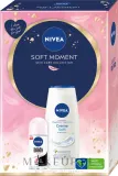 Набор NIVEA Soft Moment гель для душа и антиперспирант с миндальным маслом 250+50 мл — фото 1