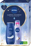 Набор NIVEA Caring Moment гель для душа и молочко для тела с миндальным маслом 2x250 мл — фото 1