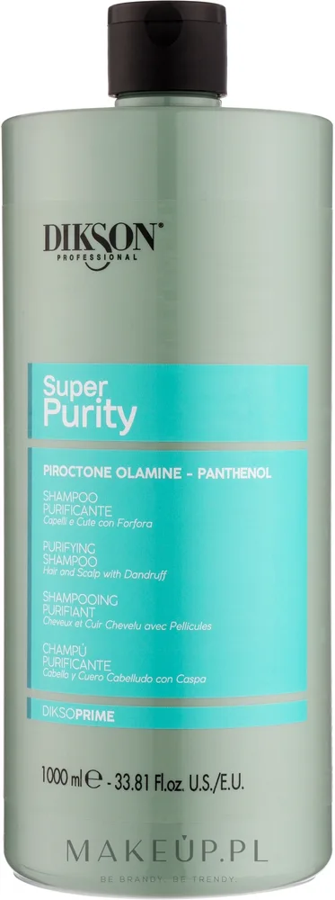 Шампунь Dikson Prime Super Purity против перхоти очищающий, с пироктоноламином