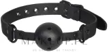 Кляп Dream Toys Blaze Ball Gag Black чёрный, с регулируемым ремешком, 1 шт — фото 1