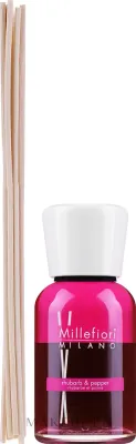 Ароматический диффузор Millefiori Milano Rhubarb and Pepper, с палочками, 500 мл