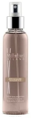 Освежитель воздуха для дома Millefiori Milano Silk Rice Powder Spray, спрей