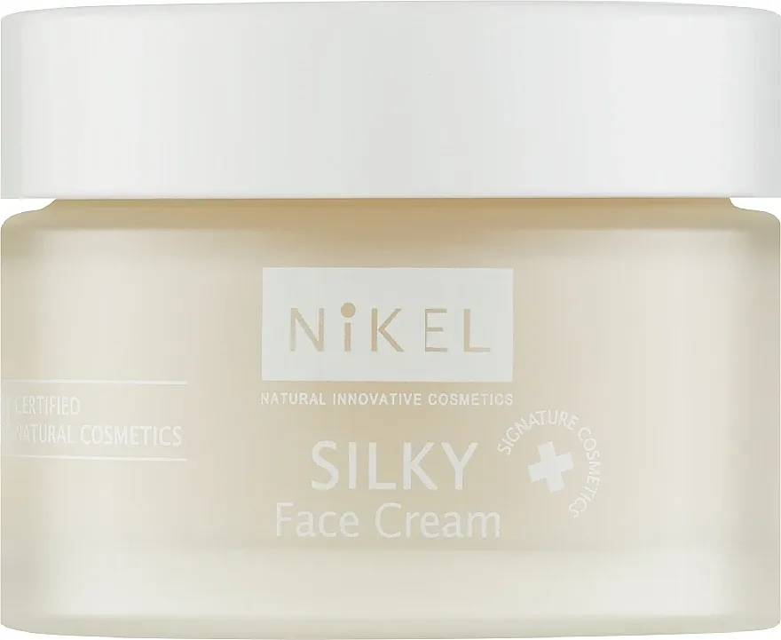 Крем для лица Nikel Silky с дамасской розой и маслом ши 50 мл