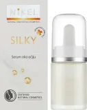 Сыворотка для области вокруг глаз Nikel Silky с розовой водой маслом шиповника и ши для зрелой кожи 15 мл — фото 3