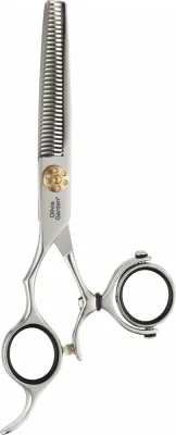 Ножницы филировочные Olivia Garden Swivel Cut для левшей, японская версия, 35 зубцов, 6,35 дюйма, 1 шт