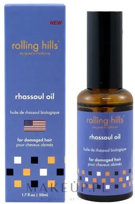 Масло для волос Rolling Hills Rhassoul Oil для волос и кожи головы, 50 мл