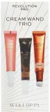 Набор для контуринга Revolution Pro Cream Wand Trio Medium кремовые текстуры, с аппликаторами-кушонами — фото 2