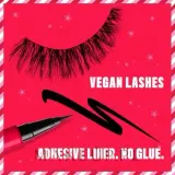 Набор NYX Professional Makeup Feathery Flirt Lash Kit подводка-клей 2 в 1 1 мл и накладные ресницы 2 шт — фото 5