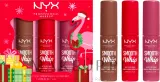NYX Professional Makeup Zestaw - Набор матовых помад NYX Smooth Whip Matte Lip Cream 3 оттенка 3x4 мл — фото 1