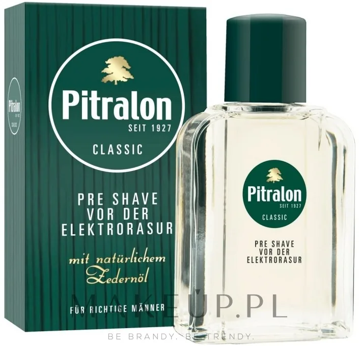 Лосьон для лица Pitralon Classic Pre Shave до бритья для чувствительной кожи 100 мл