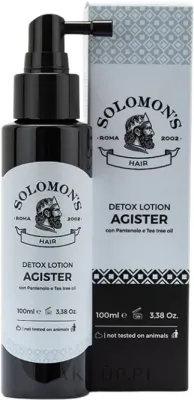Лосьон для волос Solomon's Detox Lotion Agister детоксицирующий, против перхоти, 100 мл