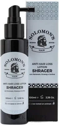 Лосьон против выпадения волос Solomon's Anti Hair Loss Lotion Shrager для мужчин, 100 мл