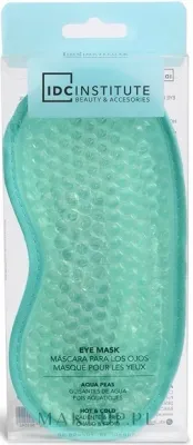 Маска для глаз IDC Institute Eye Mask Aqua Peas горячая-холодная, зелёная, 1 шт