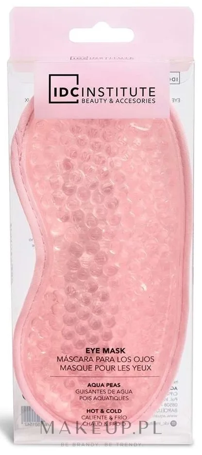 Маска для глаз IDC Institute Eye Mask Aqua Peas горячая-холодная, розовая, 1 шт