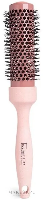 Круглая термощётка для волос IDC Institute ECO Thermal Brush розовый