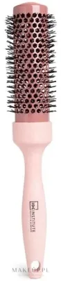 Круглая термощётка для волос IDC Institute ECO Thermal Brush розовый