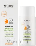 Солнцезащитный флюид Babe Laboratorios Super Fluid SPF 50 матирующий, с ниацинамидом, 50 мл — фото 2