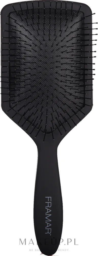 Плоская щётка для распутывания волос Framar Paddle Detangling Brush Black To The Future