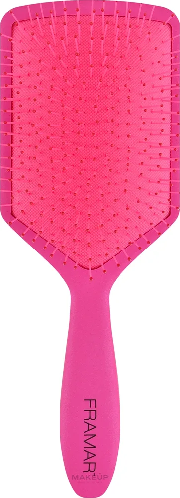 Плоская щётка для распутывания волос Framar Paddle Detangling Brush Pinky Swear