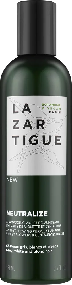 Тонирующий шампунь Lazartigue Neutralize против желтизны, с васильком и фиалкой, без сульфатов, 250 мл