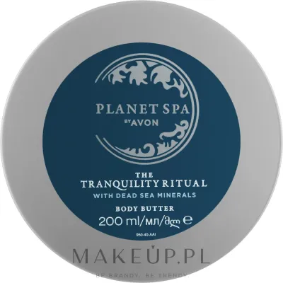 Крем-масло для тела Avon Planet Spa Секрет беззаботности с минералами Мёртвого моря 200 мл