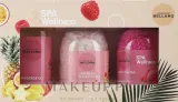 Набор для SPA Fergio Bellaro масло для массажа соль для ванны и масляная икра с арганой 200 мл+300+190 г — фото 1