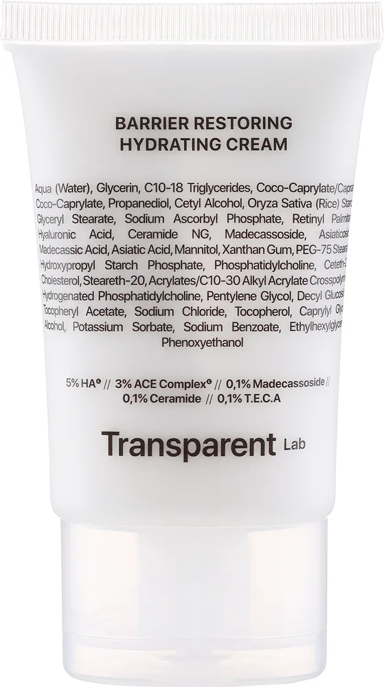 Крем для лица Transparent Lab Barrier Restoring Hydrating Cream увлажняющий 50 мл