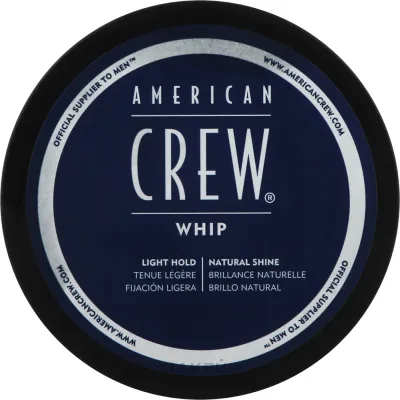 Моделирующая паста для укладки American Crew Whip Light Hold, лёгкой фиксации, для мужских причёсок, 85 г