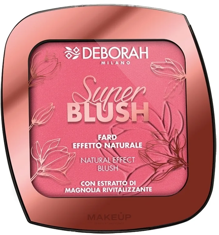 Румяна для лица Deborah Super Blush пудровые, оттенок 03 - Brick Pink