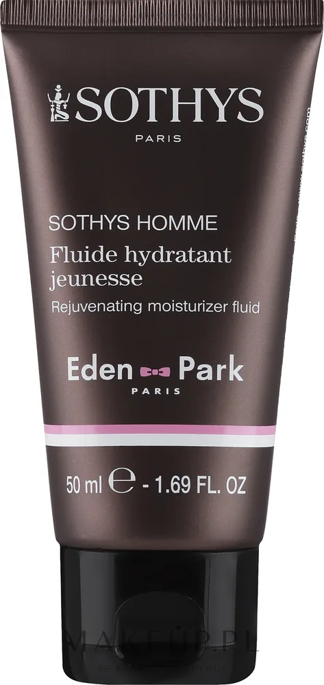 Sothys Homme флюид для лица увлажняющий мужской 150 мл, лёгкий антивозрастной флюид для мужчин с маслом ши