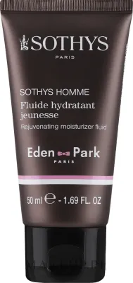 Sothys Homme флюид для лица увлажняющий мужской 150 мл, лёгкий антивозрастной флюид для мужчин с маслом ши