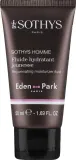 Sothys Homme флюид для лица увлажняющий мужской 150 мл, лёгкий антивозрастной флюид для мужчин с маслом ши — фото 1