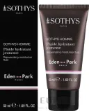 Sothys Homme флюид для лица увлажняющий мужской 150 мл, лёгкий антивозрастной флюид для мужчин с маслом ши — фото 2