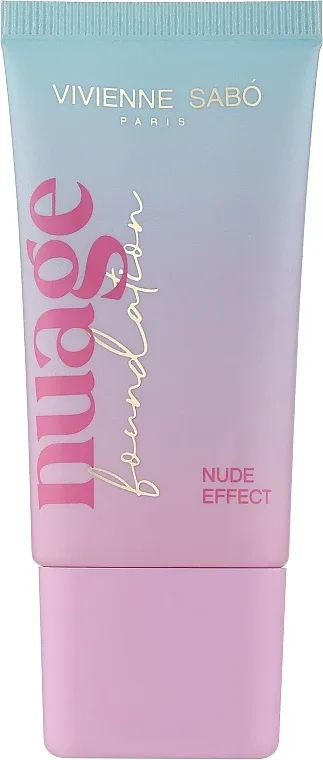 Тонирующий крем Vivienne Sabo Nuage Nude Effect Foundation натуральный сатиновый, 25 мл