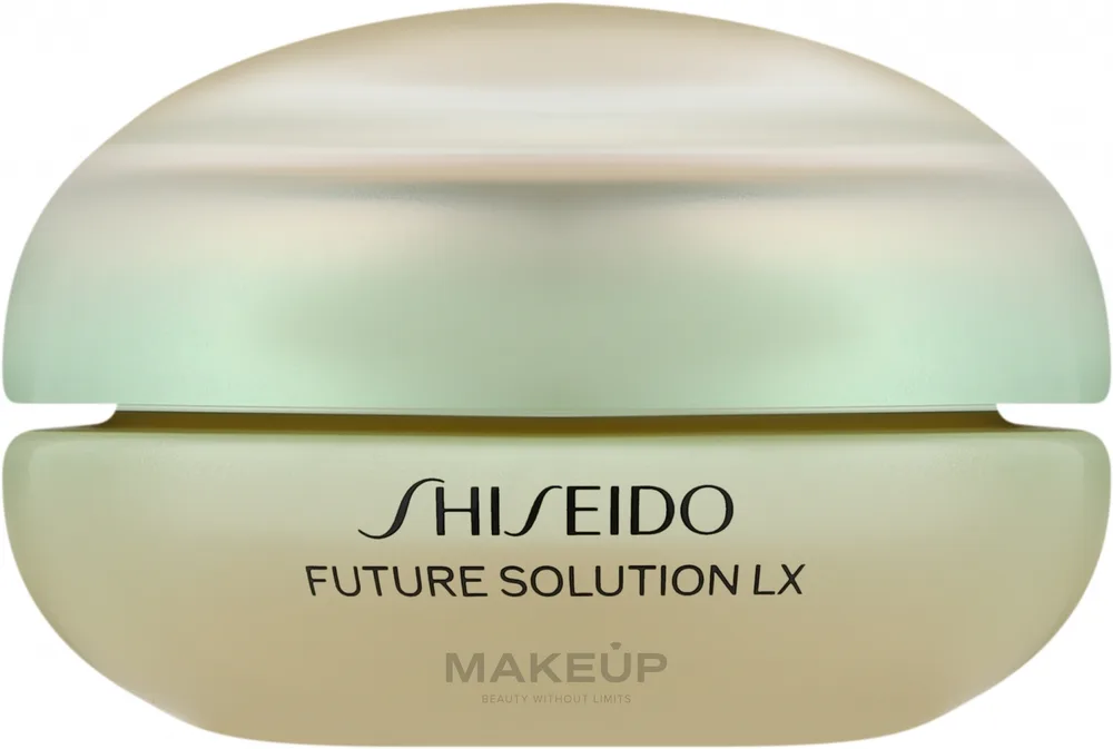 Shiseido Future Solution LX Legendary Enmei крем для кожи вокруг глаз антивозрастной 15 мл, люксовый уход с травой энмеи и массажером