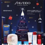 Набор для лица Shiseido Benefiance Holiday Kit крем очищающая пенка софтнер и концентрат 50+15+30+10 мл — фото 1