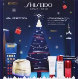 Набор для лица Shiseido Vital Perfection Enriched Holiday Kit крем очищающая пенка софтнер и концентрат 50+15+30+10 мл — фото 1